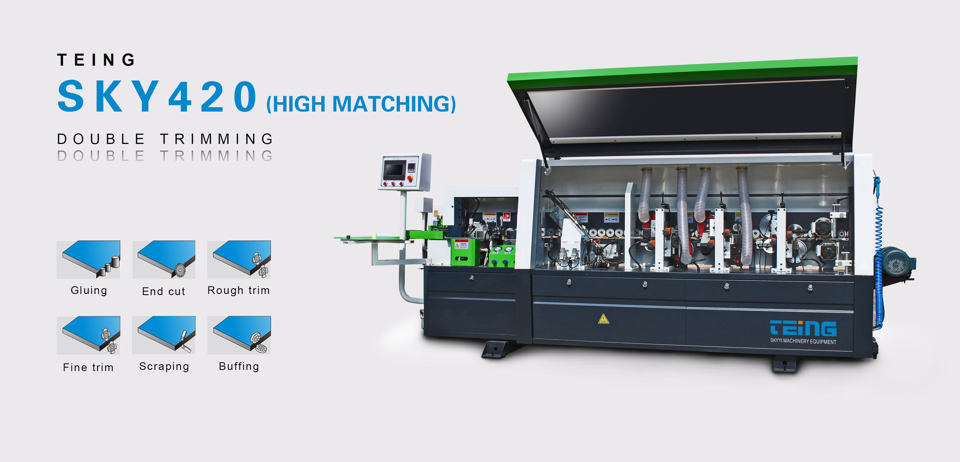 SKY420 Automatic Edge Banding Machine