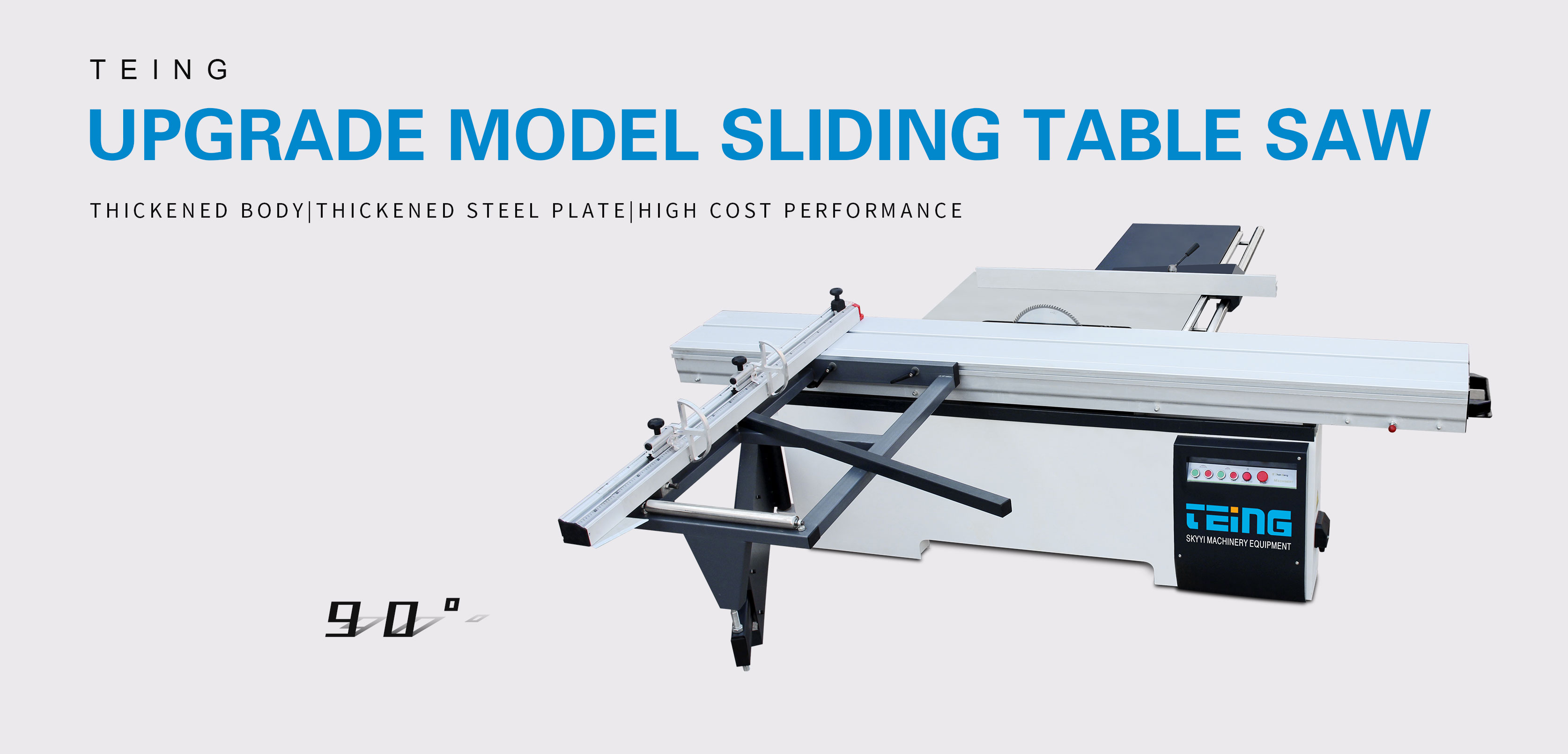 Sliding Table Saw MJ6128 90°